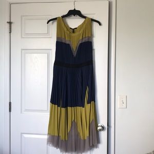 BCBG multi colored dress